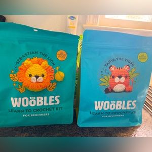 Unopened Woobles crochet kit x2